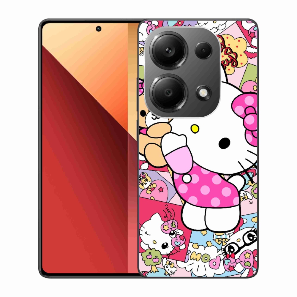 Gélový kryt mmCase na Xiaomi Redmi Note 13 Pro/Poco M6 Pro - cute kitty