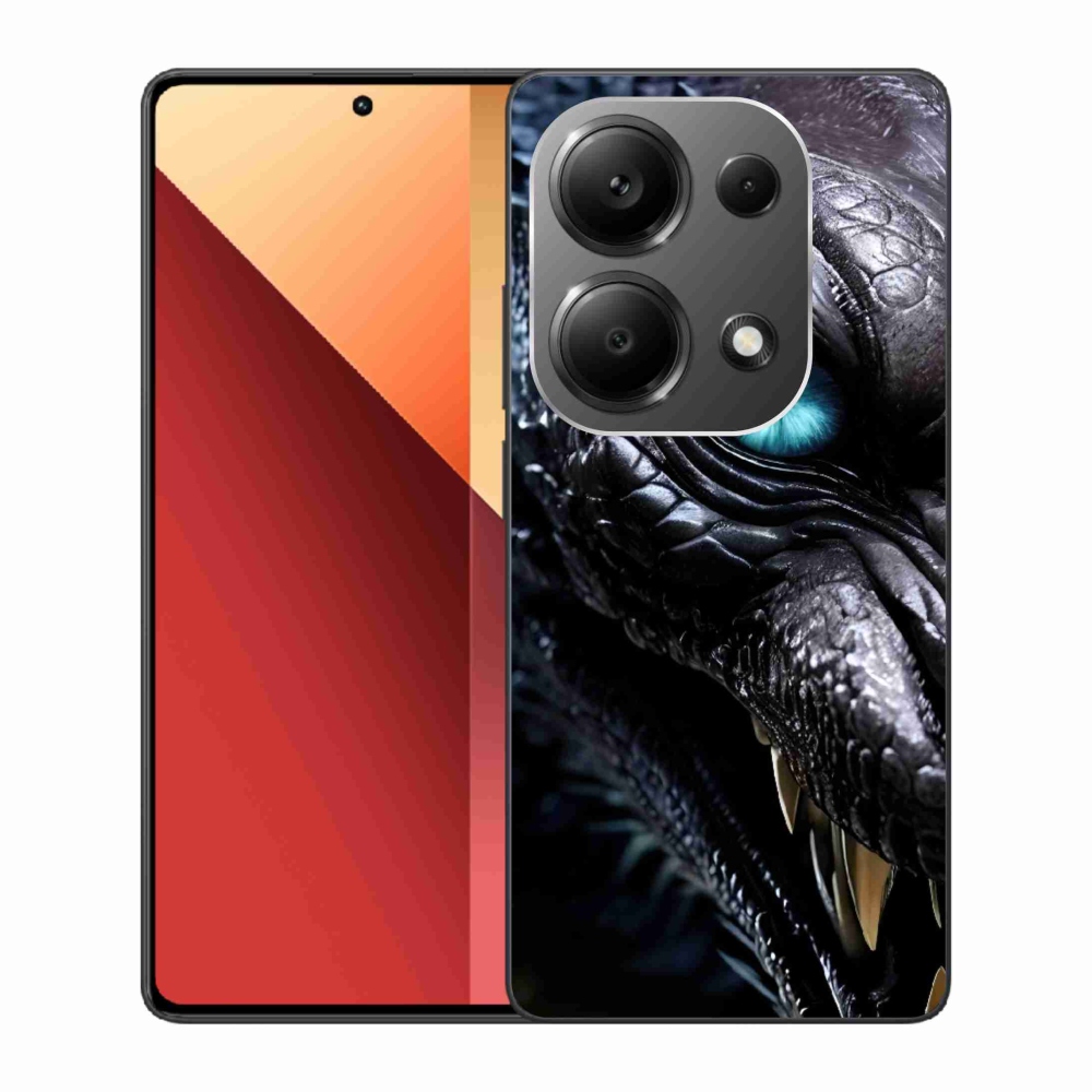 Gélový kryt mmCase na Xiaomi Redmi Note 13 Pro/Poco M6 Pro - dračí pohľad