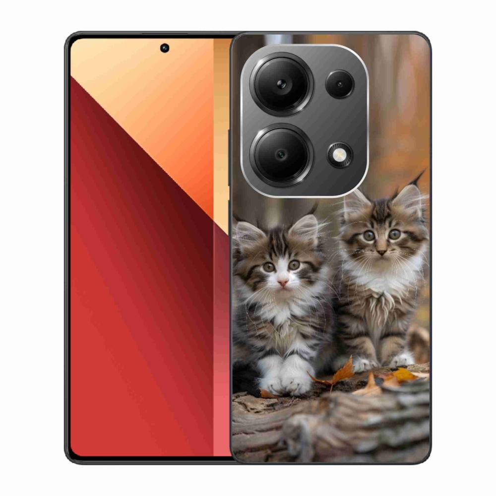 Gélový kryt mmCase na Xiaomi Redmi Note 13 Pro/Poco M6 Pro - mačacie duo 3