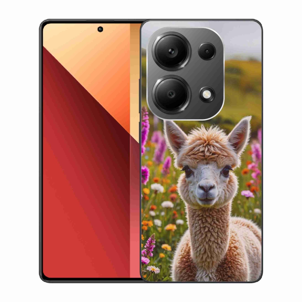 Gélový kryt mmCase na Xiaomi Redmi Note 13 Pro/Poco M6 Pro - lama na lúke