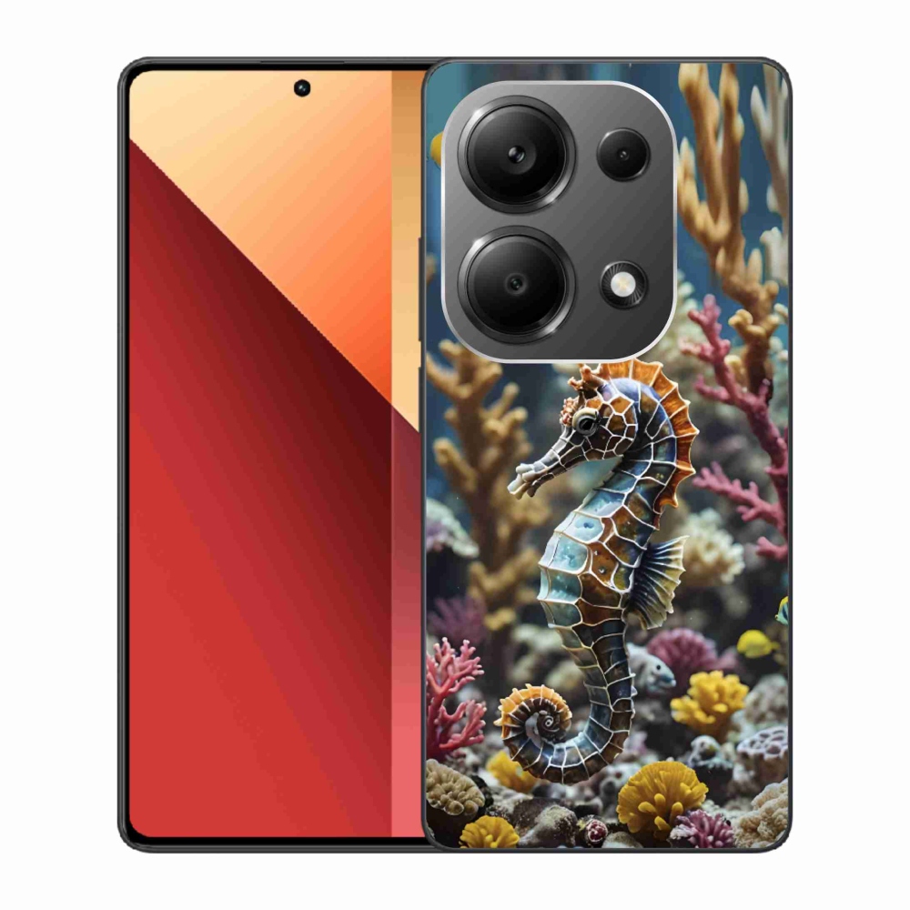 Gélový kryt mmCase na Xiaomi Redmi Note 13 Pro/Poco M6 Pro - morský koník 2