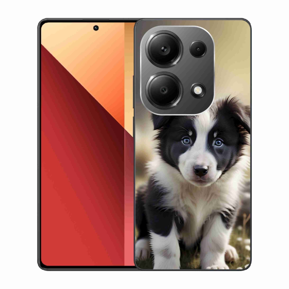 Gélový kryt mmCase na Xiaomi Redmi Note 13 Pro/Poco M6 Pro - roztomilá border kólia
