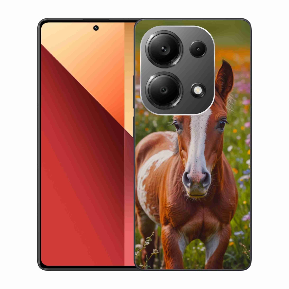 Gélový kryt mmCase na Xiaomi Redmi Note 13 Pro/Poco M6 Pro - roztomilé žriebä