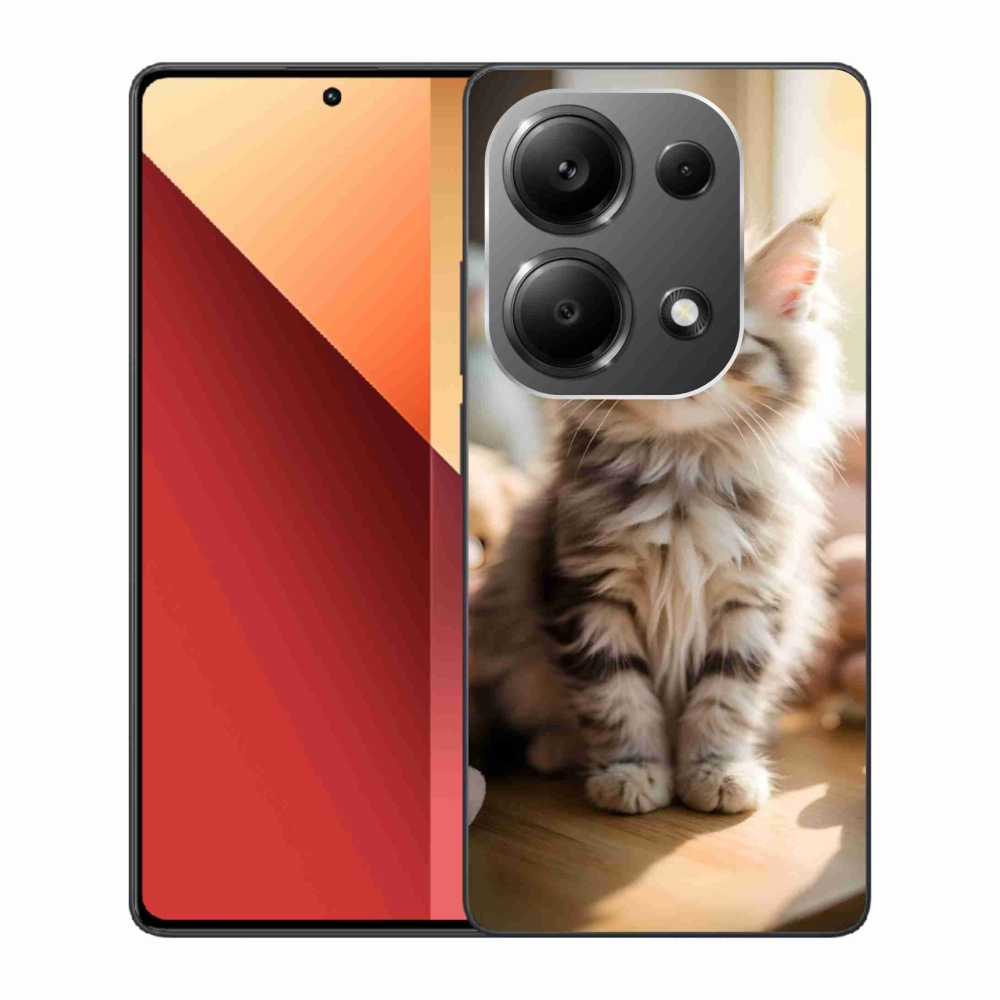Gélový kryt mmCase na Xiaomi Redmi Note 13 Pro/Poco M6 Pro - roztomilé mačiatko 10
