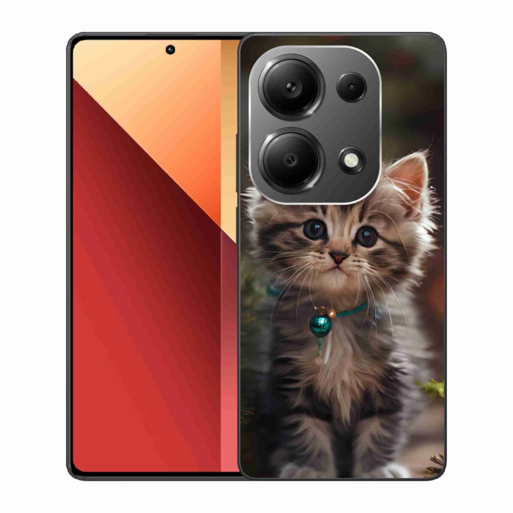 Gélový kryt mmCase na Xiaomi Redmi Note 13 Pro/Poco M6 Pro - roztomilé mačiatko 11