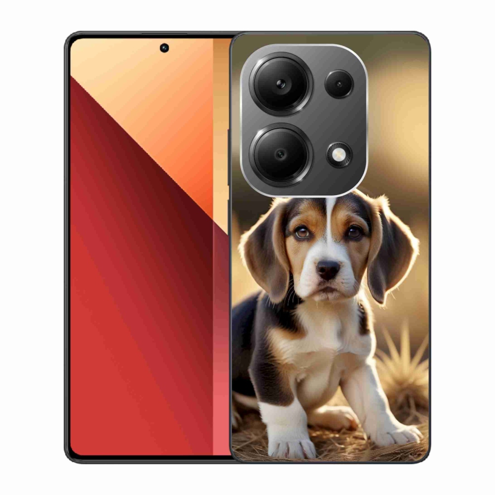 Gélový kryt mmCase na Xiaomi Redmi Note 13 Pro/Poco M6 Pro - roztomilý bígl