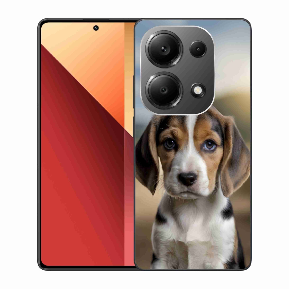 Gélový kryt mmCase na Xiaomi Redmi Note 13 Pro/Poco M6 Pro - roztomilý bígl