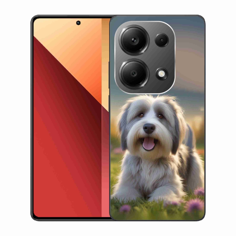 Gélový kryt mmCase na Xiaomi Redmi Note 13 Pro/Poco M6 Pro - roztomilý havanský psík