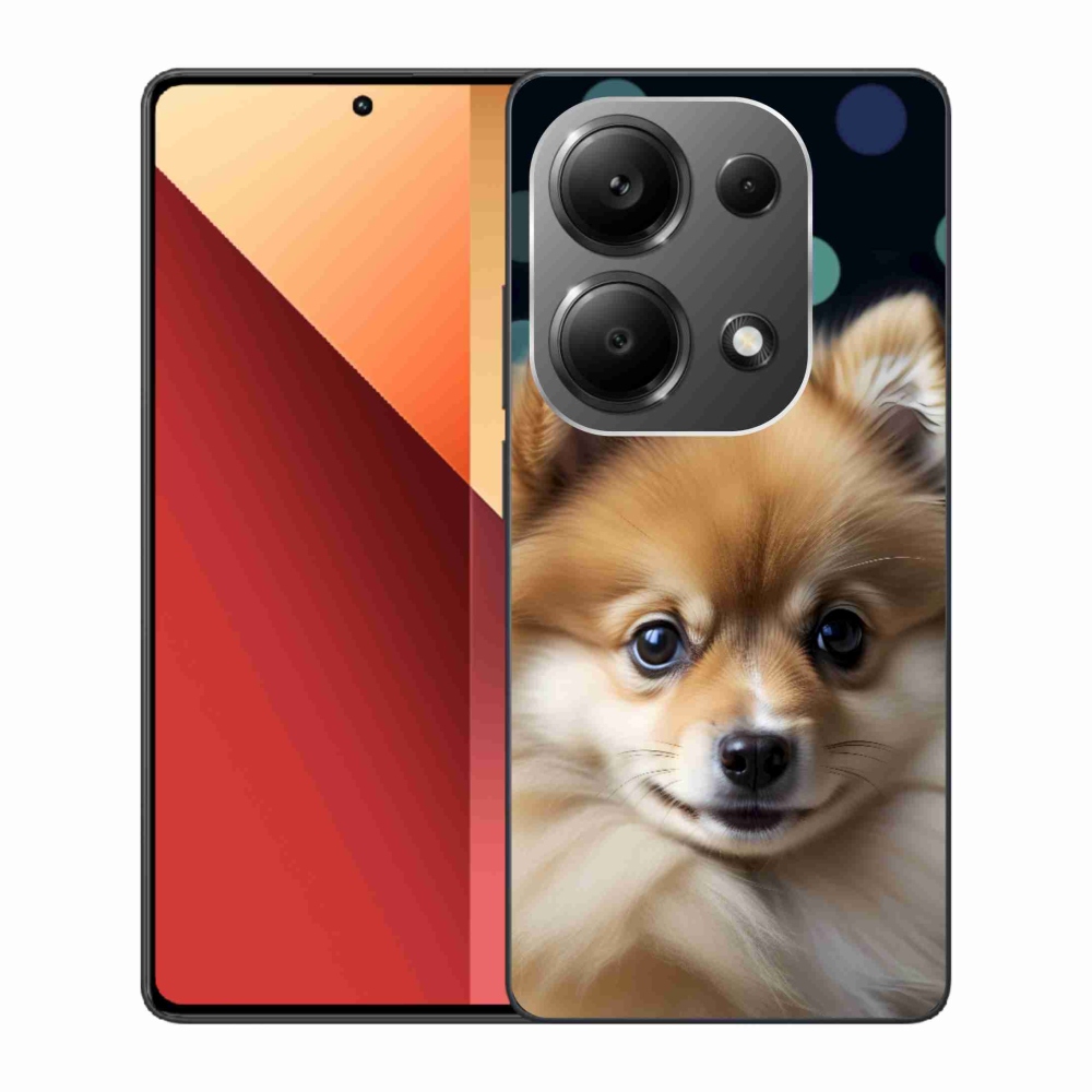 Gélový kryt mmCase na Xiaomi Redmi Note 13 Pro/Poco M6 Pro - roztomilý pomeranian