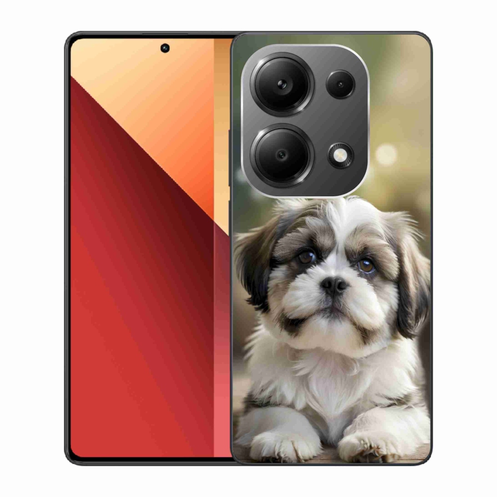 Gélový kryt mmCase na Xiaomi Redmi Note 13 Pro/Poco M6 Pro - roztomilý shih-tzu