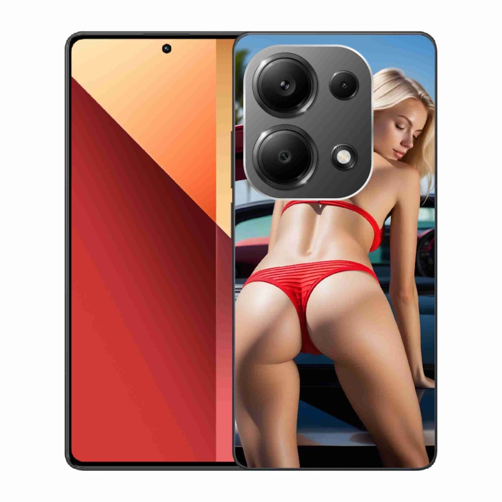 Gélový kryt mmCase na Xiaomi Redmi Note 13 Pro/Poco M6 Pro - sexy žena 2
