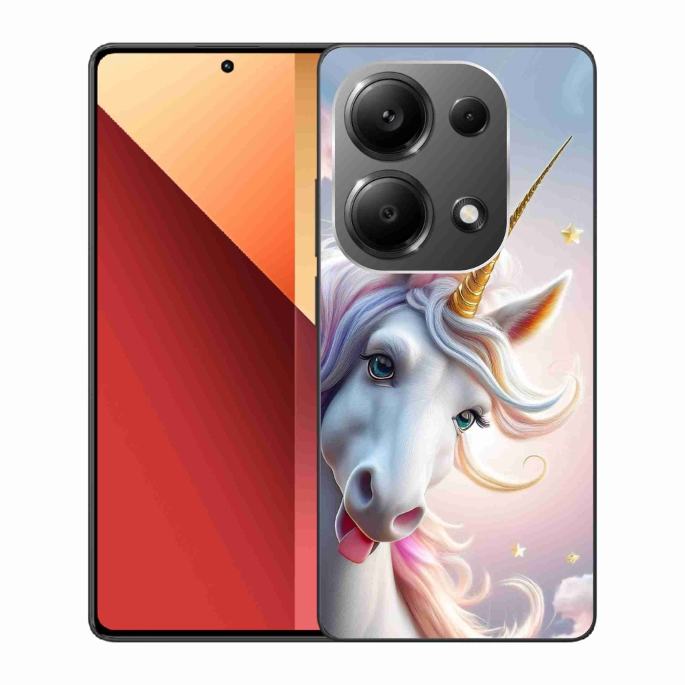 Gélový kryt mmCase na Xiaomi Redmi Note 13 Pro/Poco M6 Pro - veselý jednorožec