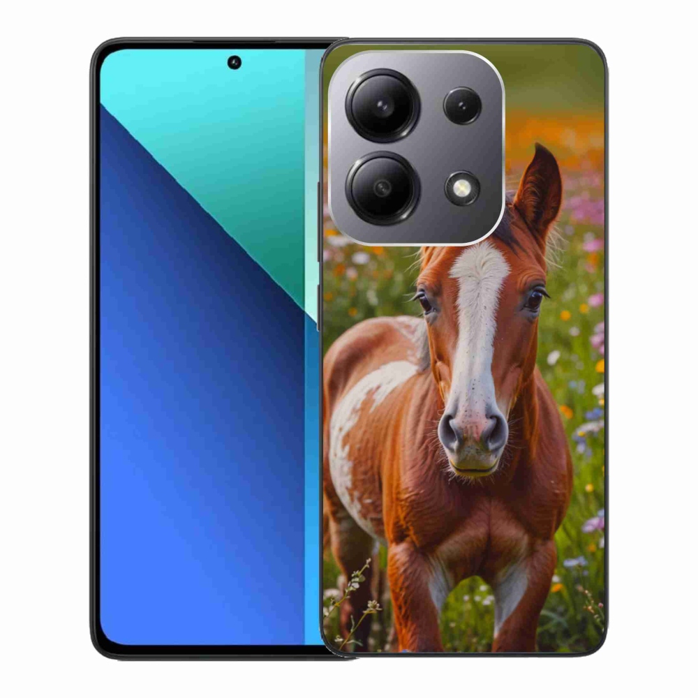 Gélový kryt mmCase na Xiaomi Redmi Note 13 - roztomilé žriebä