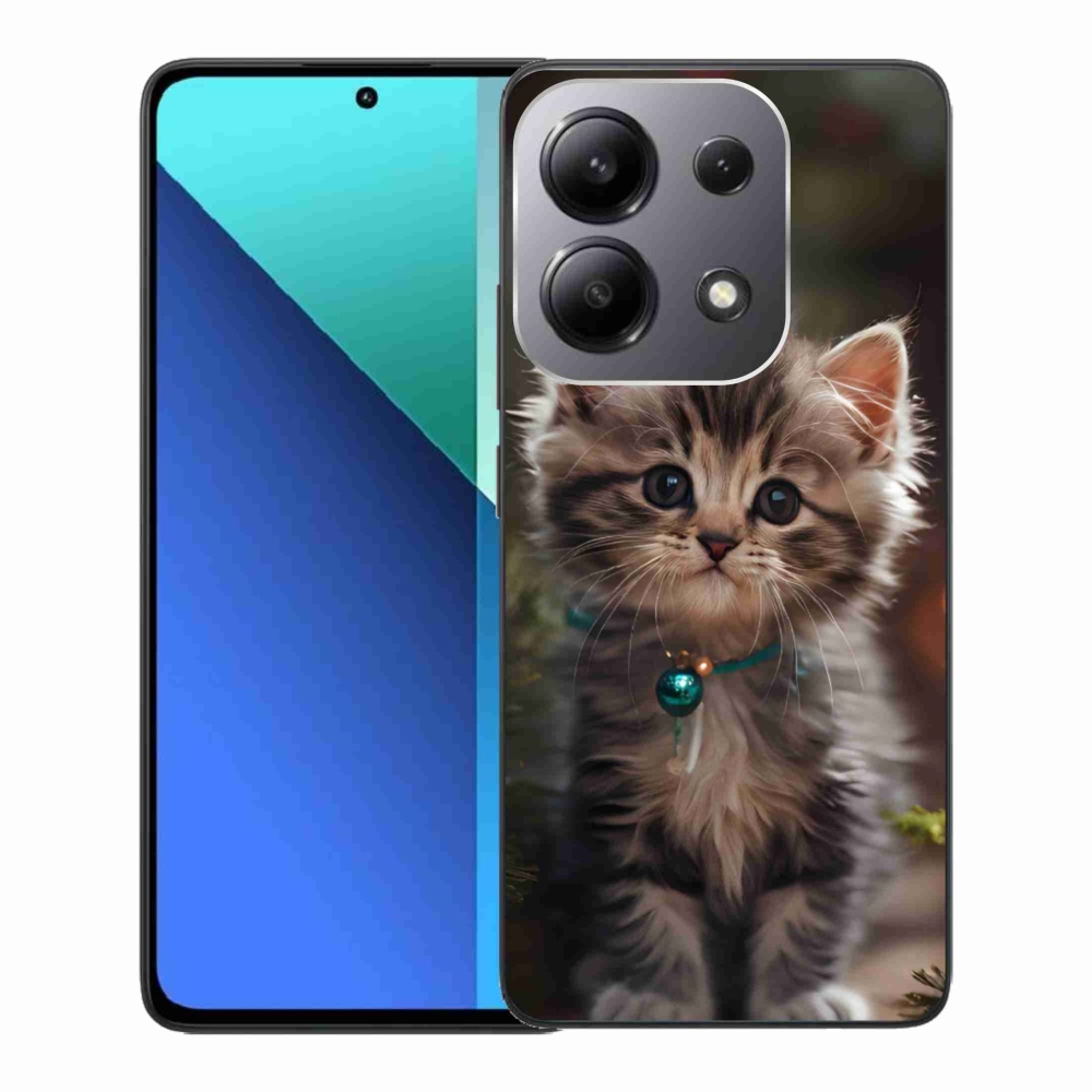 Gélový kryt mmCase na Xiaomi Redmi Note 13 - roztomilé mačiatko 11
