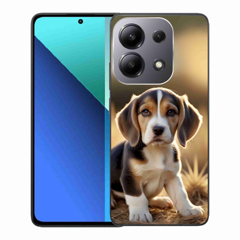 Gélový kryt mmCase na Xiaomi Redmi Note 13 - roztomilý bígl