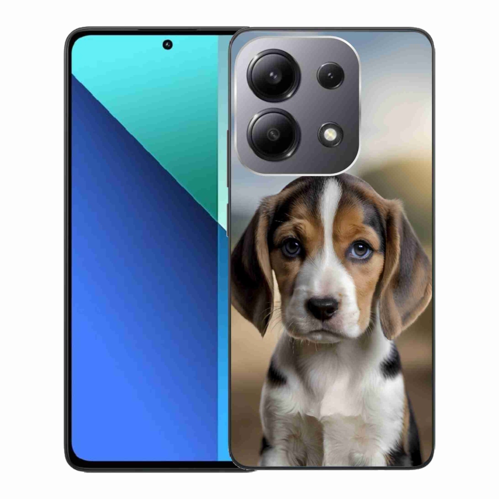 Gélový kryt mmCase na Xiaomi Redmi Note 13 - roztomilý bígl