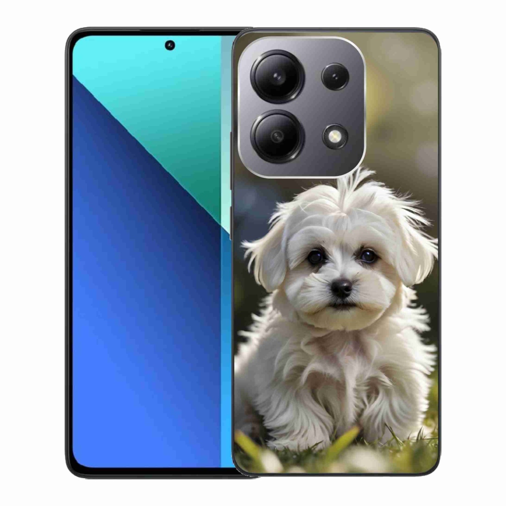 Gélový kryt mmCase na Xiaomi Redmi Note 13 - roztomilý maltézsky psík