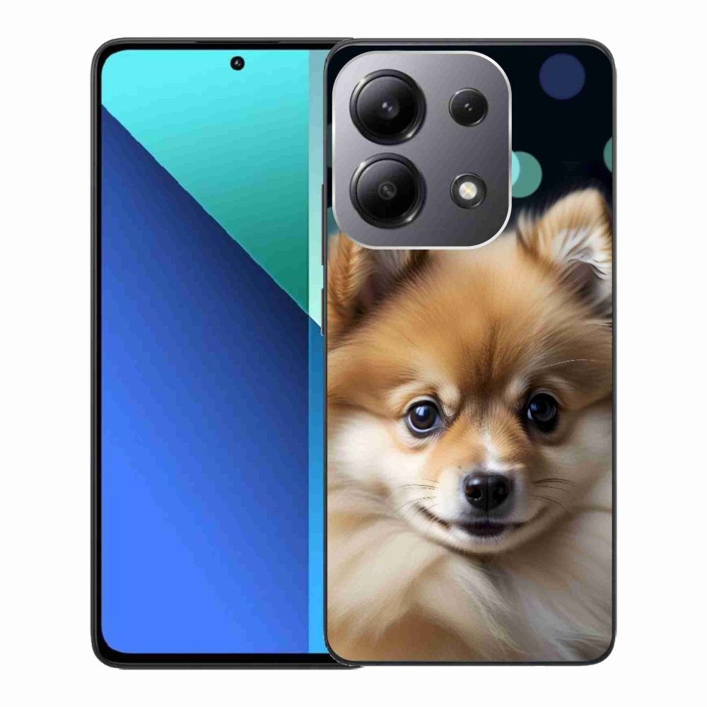 Gélový kryt mmCase na Xiaomi Redmi Note 13 - roztomilý pomeranian