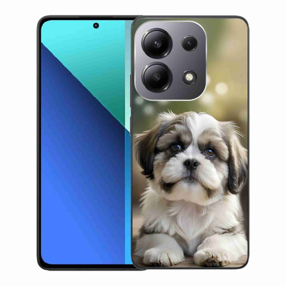 Gélový kryt mmCase na Xiaomi Redmi Note 13 - roztomilý shih-tzu