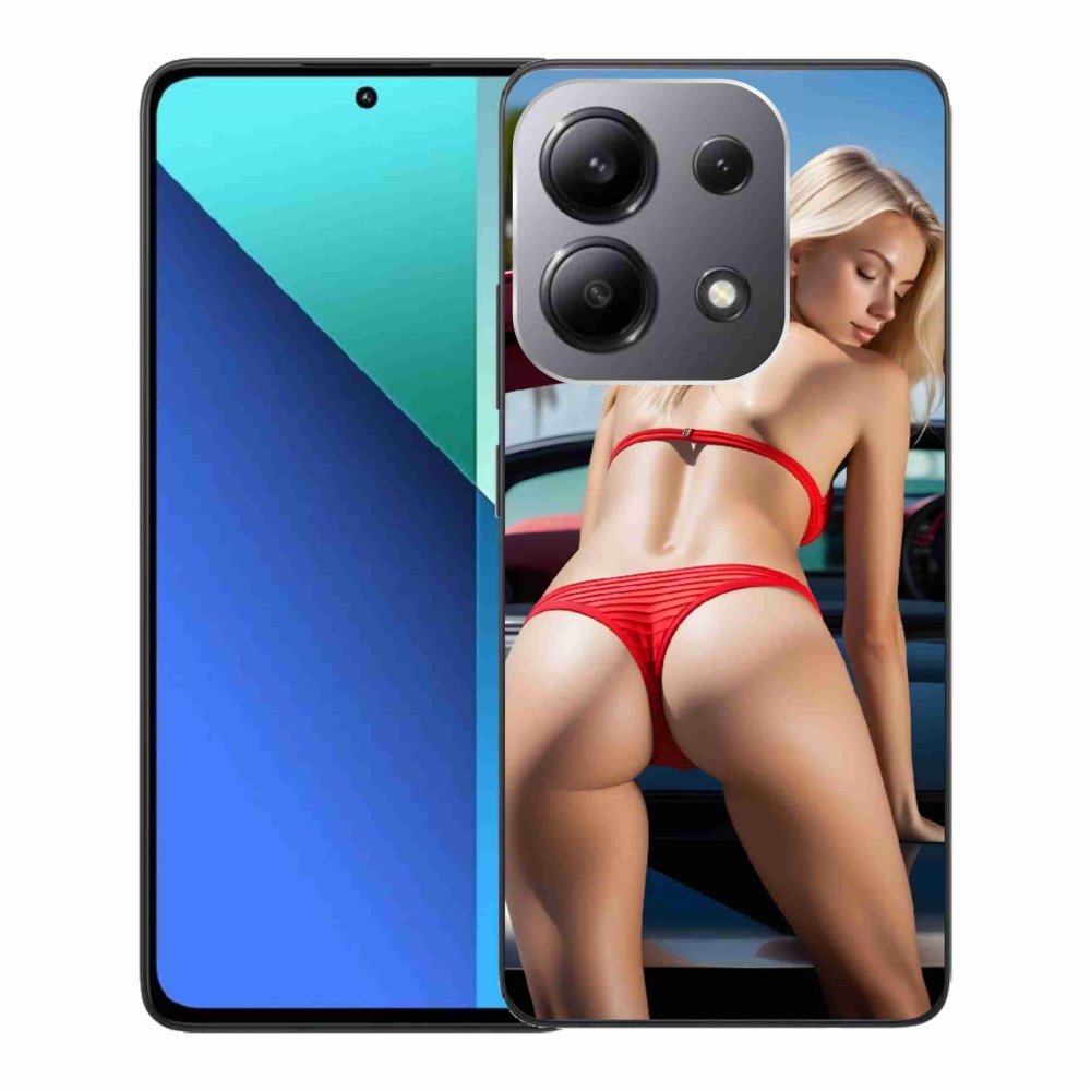 Gélový kryt mmCase na Xiaomi Redmi Note 13 - sexy žena 2