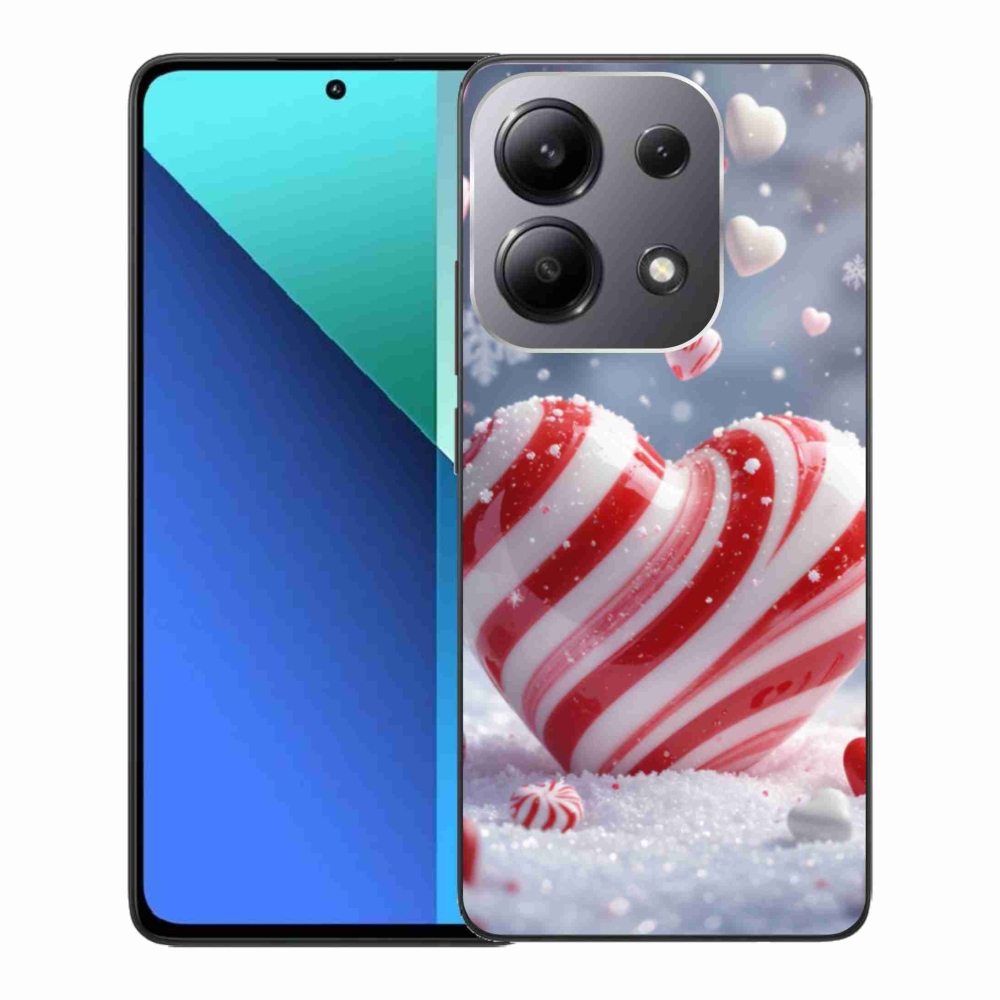 Gélový kryt mmCase na Xiaomi Redmi Note 13 - sladké srdce