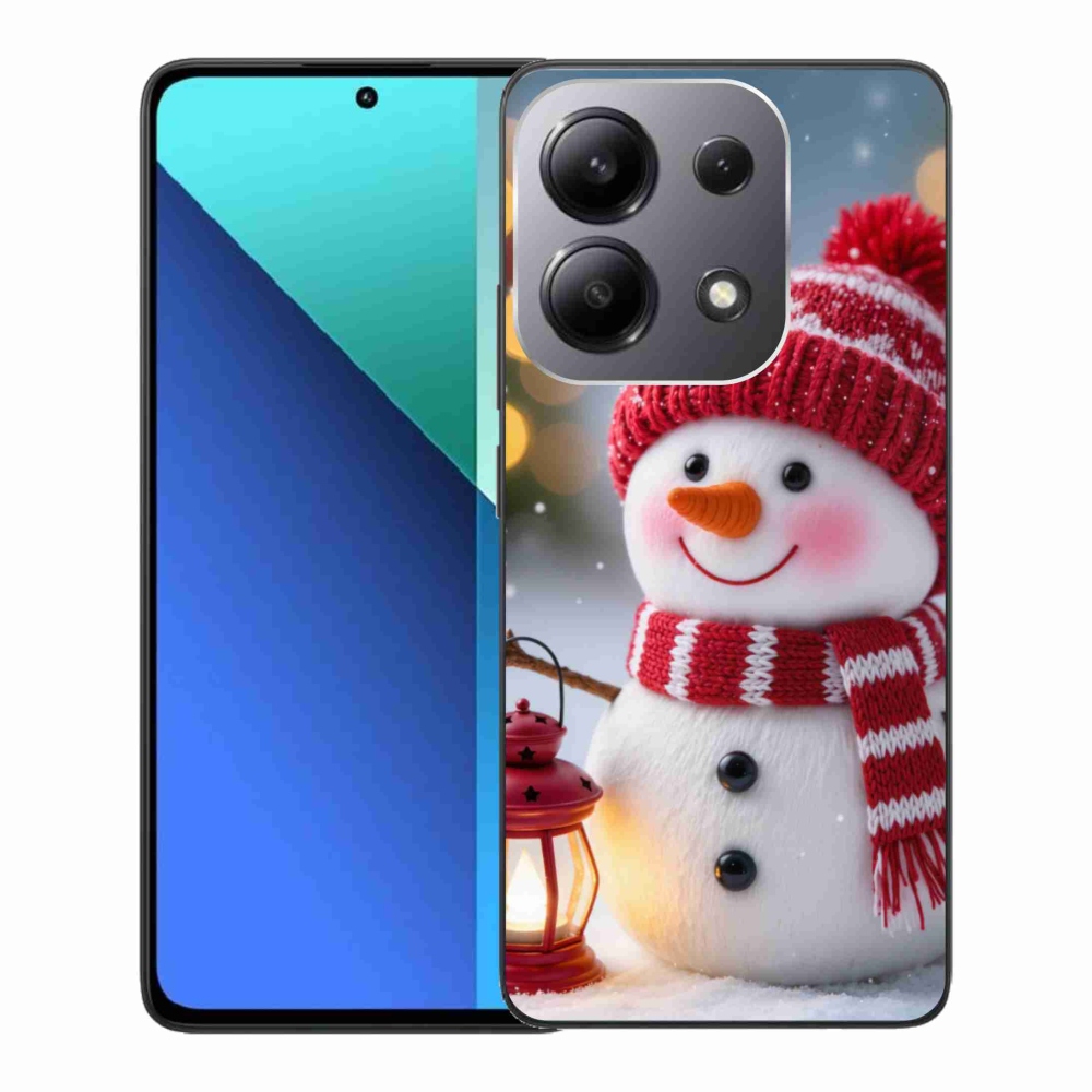 Gélový kryt mmCase na Xiaomi Redmi Note 13 - snehuliak 2