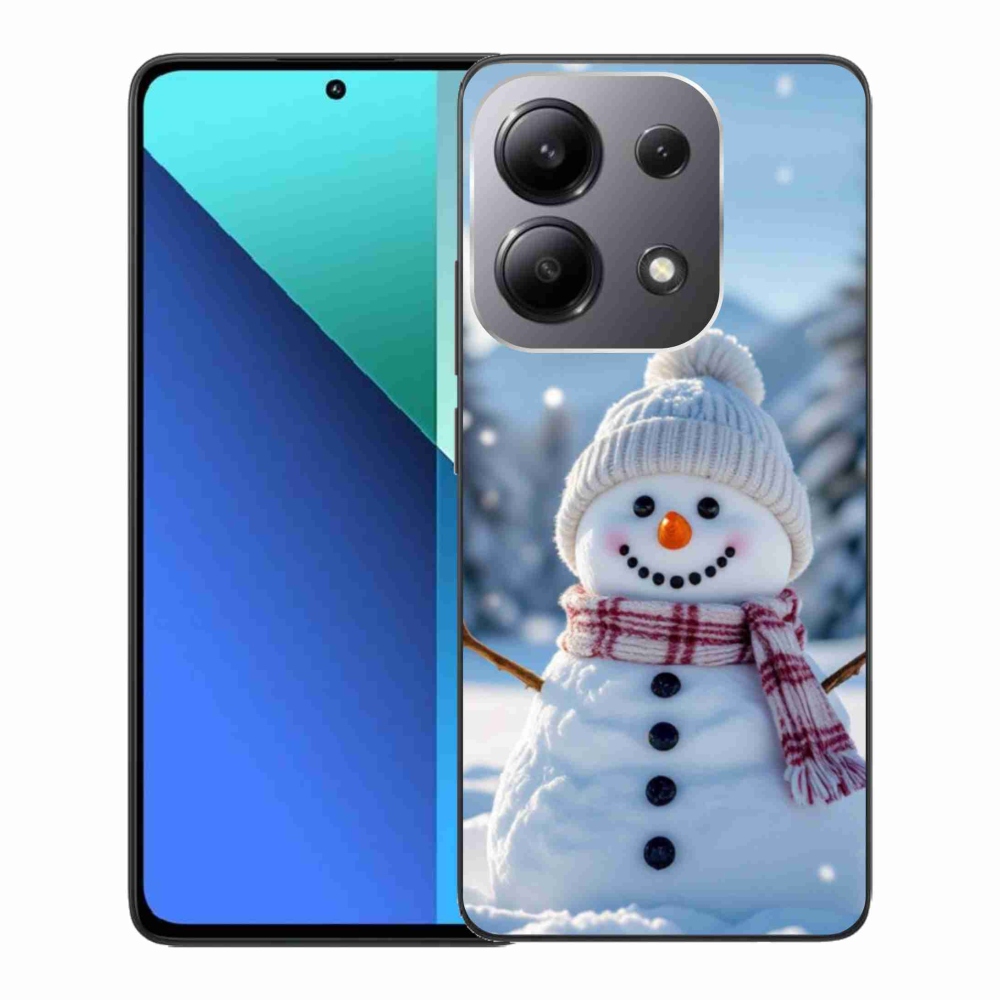 Gélový kryt mmCase na Xiaomi Redmi Note 13 - snehuliak 3