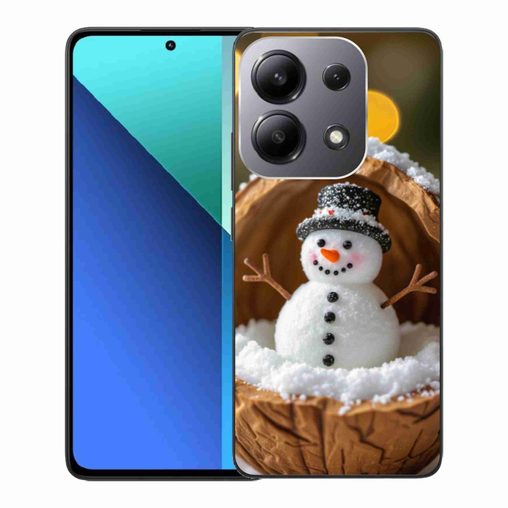 Gélový kryt mmCase na Xiaomi Redmi Note 13 - snehuliak 4