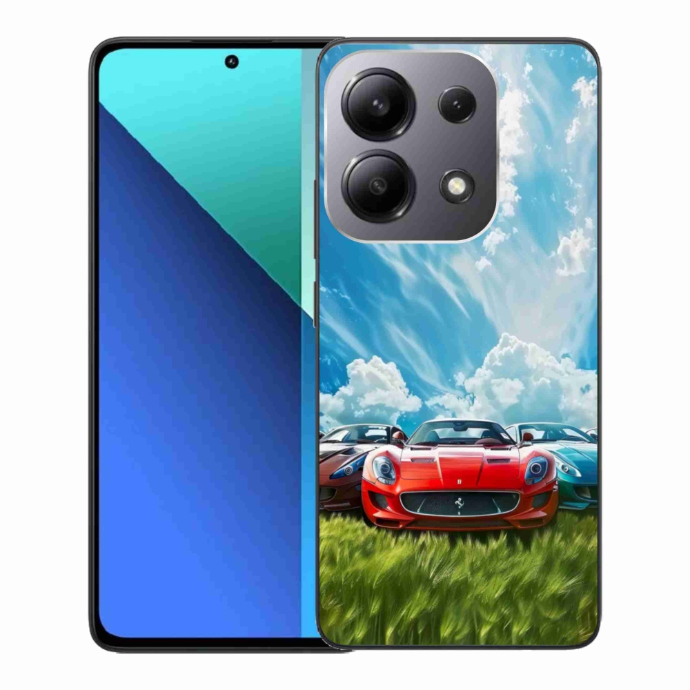 Gélový kryt mmCase na Xiaomi Redmi Note 13 - športové vozidlá