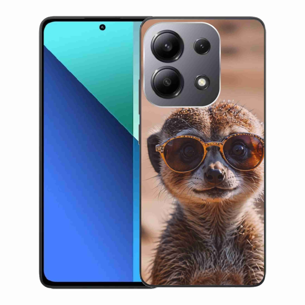 Gélový kryt mmCase na Xiaomi Redmi Note 13 - štýlová surikata