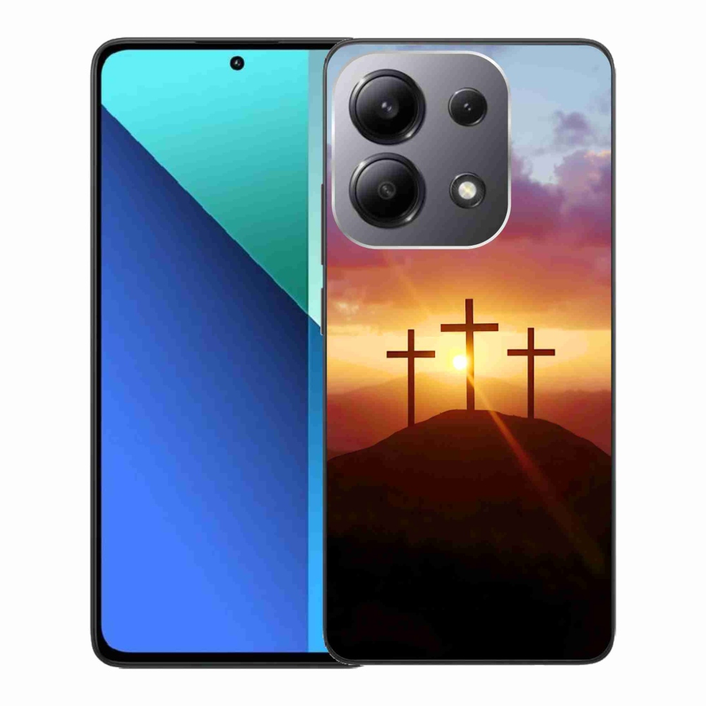 Gélový kryt mmCase na Xiaomi Redmi Note 13 - tri kríža