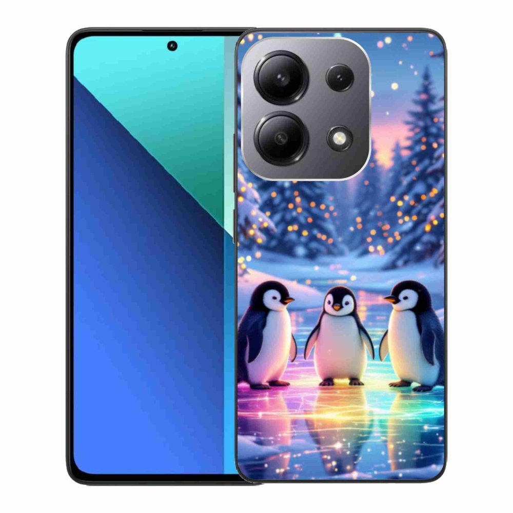 Gélový kryt mmCase na Xiaomi Redmi Note 13 - tučniaky