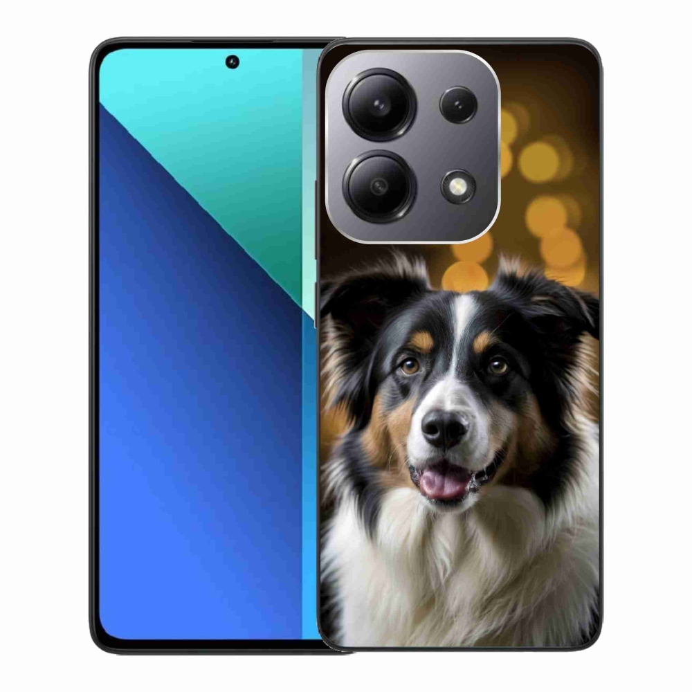 Gélový kryt mmCase na Xiaomi Redmi Note 13 - usmievavý austrálsky ovčiak