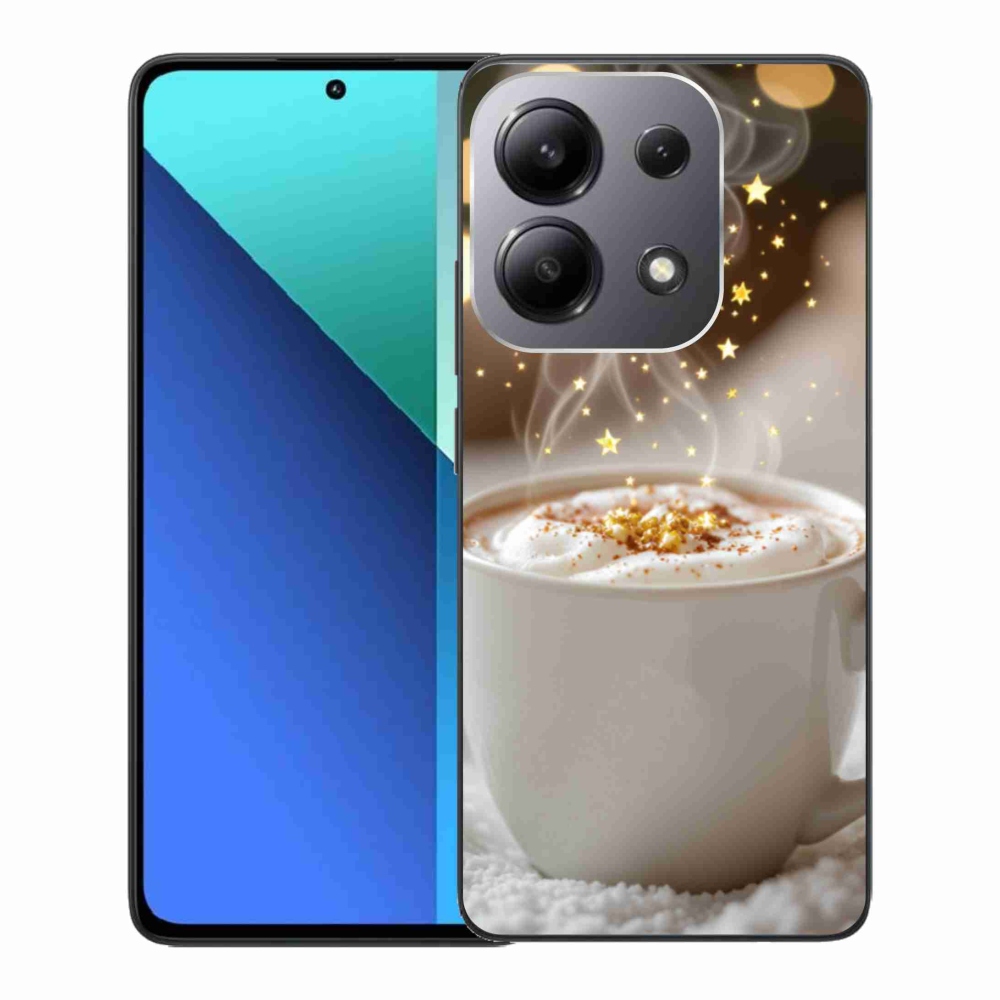 Gélový kryt mmCase na Xiaomi Redmi Note 13 - vianočný horúci nápoj