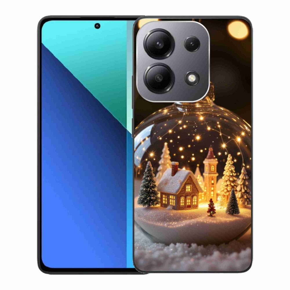 Gélový kryt mmCase na Xiaomi Redmi Note 13 - vianočné gule 3