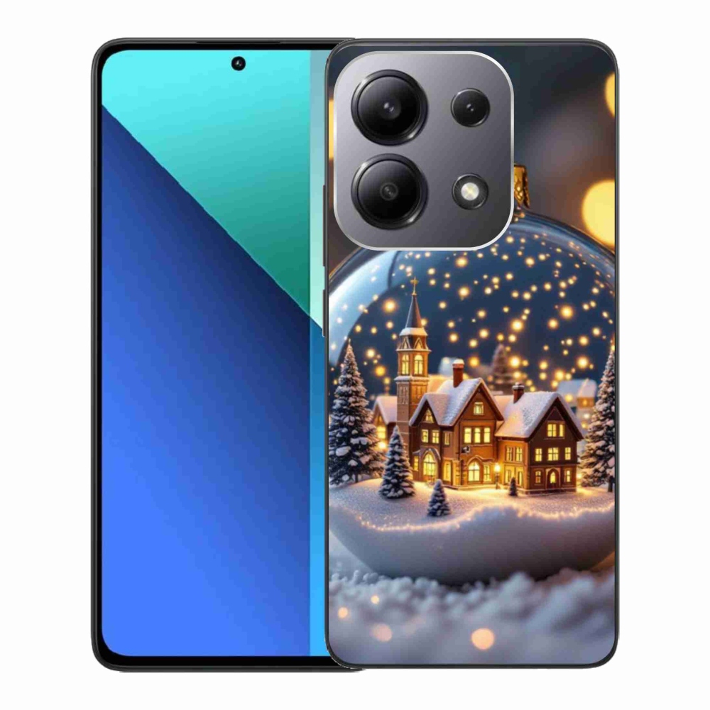Gélový kryt mmCase na Xiaomi Redmi Note 13 - vianočné gule 4