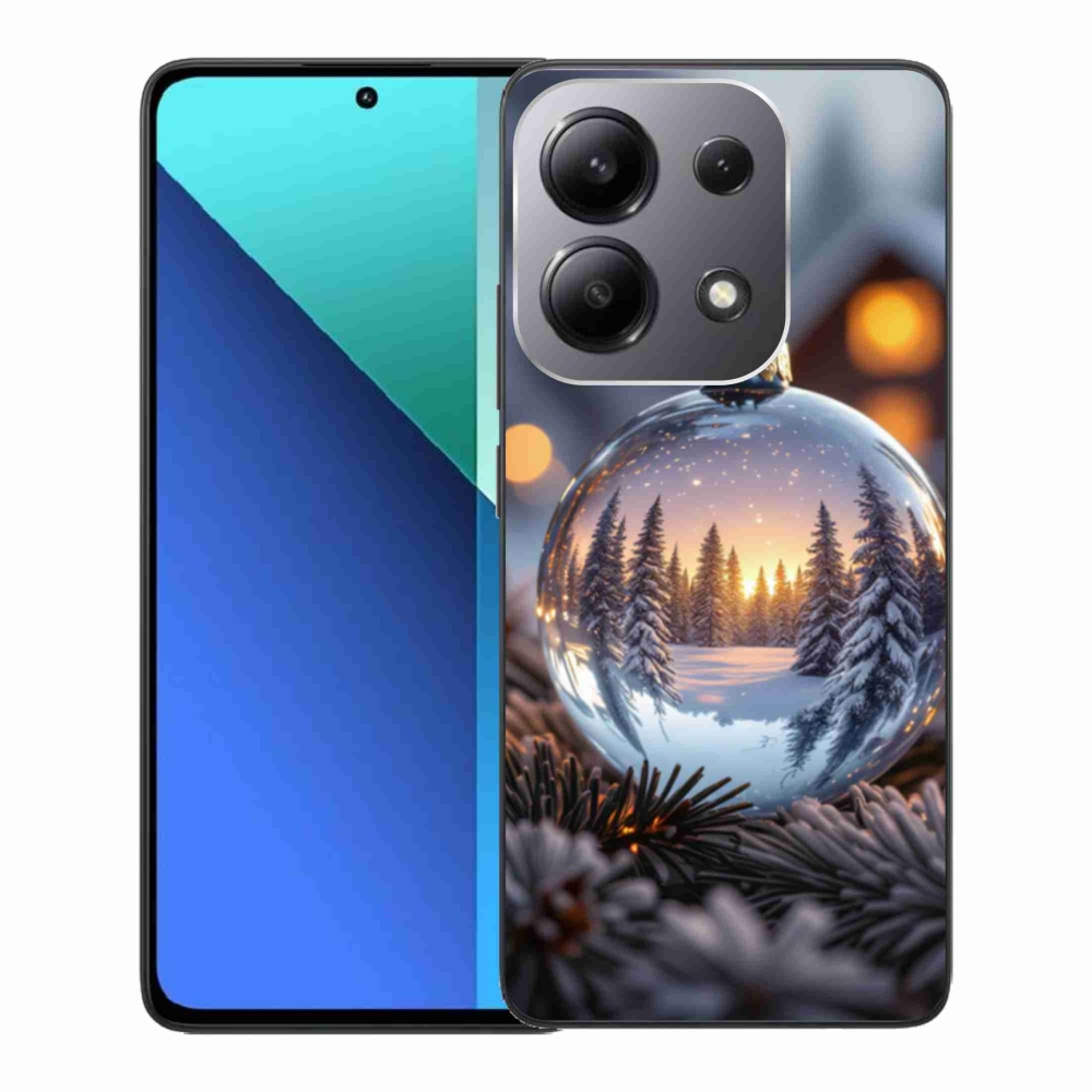 Gélový kryt mmCase na Xiaomi Redmi Note 13 - vianočná ozdoba