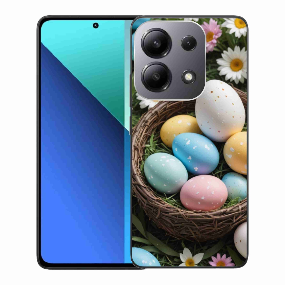 Gélový kryt mmCase na Xiaomi Redmi Note 13 - veľkonočné vajíčka 2