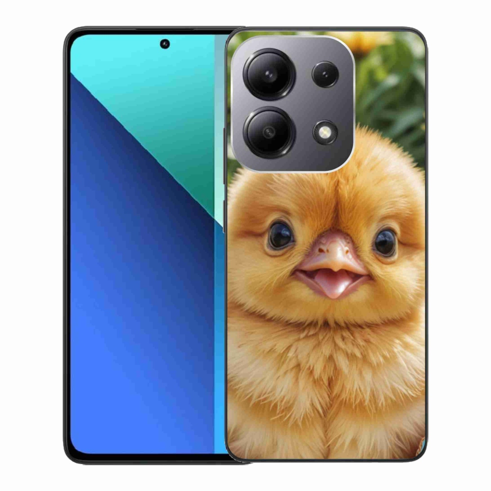 Gélový kryt mmCase na Xiaomi Redmi Note 13 - veselé kuriatko