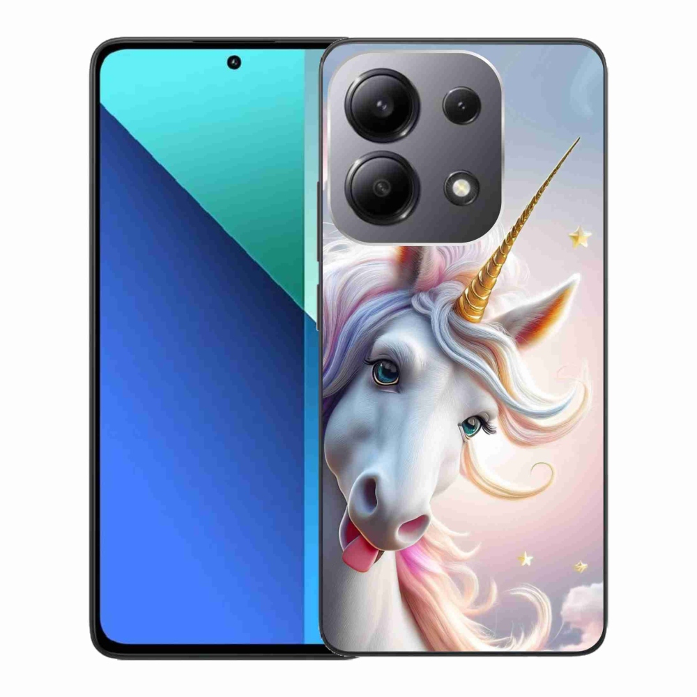 Gélový kryt mmCase na Xiaomi Redmi Note 13 - veselý jednorožec