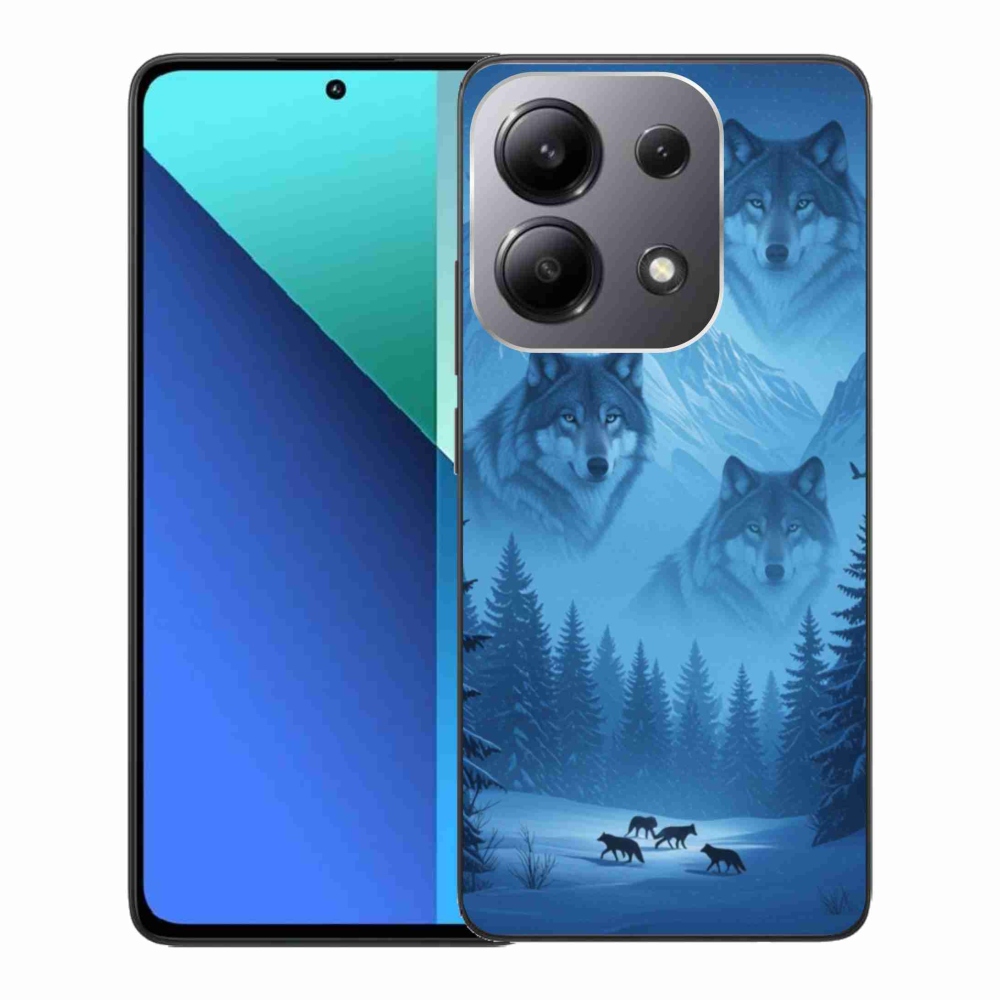 Gélový kryt mmCase na Xiaomi Redmi Note 13 - vlčia svorka