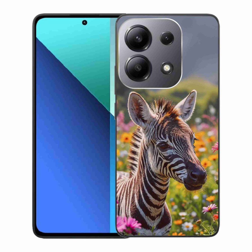 Gélový kryt mmCase na Xiaomi Redmi Note 13 - zebra na lúke