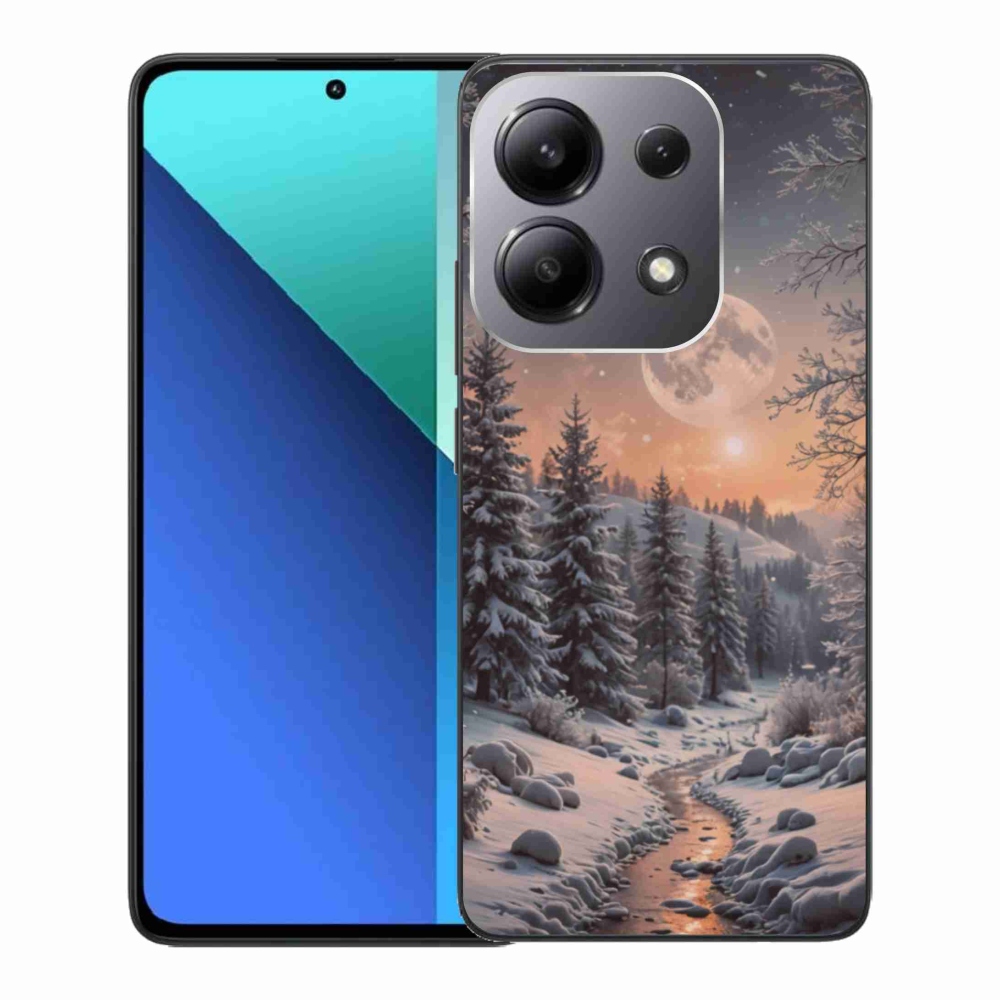 Gélový kryt mmCase na Xiaomi Redmi Note 13 - zimná krajina 2