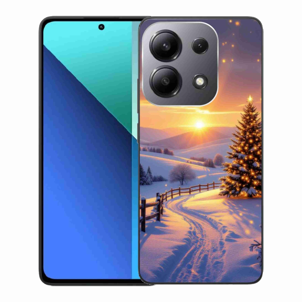 Gélový kryt mmCase na Xiaomi Redmi Note 13 - zimná krajina