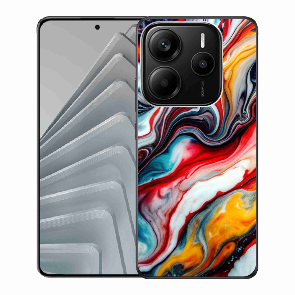 Gélový kryt mmCase na Xiaomi Redmi Note 14 5G - abstraktný motív 35