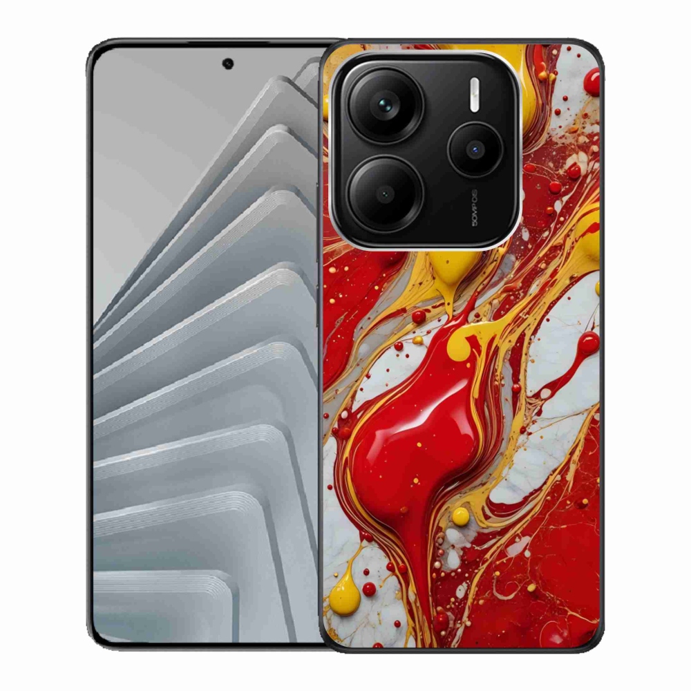 Gélový kryt mmCase na Xiaomi Redmi Note 14 5G - abstraktný motív 42