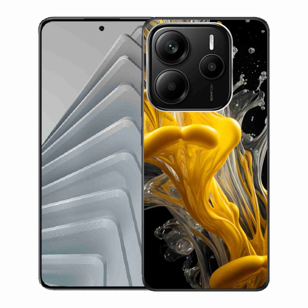 Gélový kryt mmCase na Xiaomi Redmi Note 14 5G - abstraktný motív 48