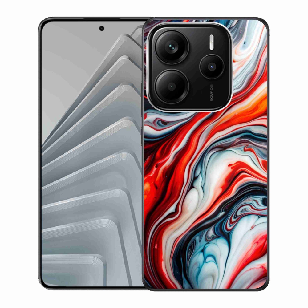 Gélový kryt mmCase na Xiaomi Redmi Note 14 5G - abstraktný motív 63