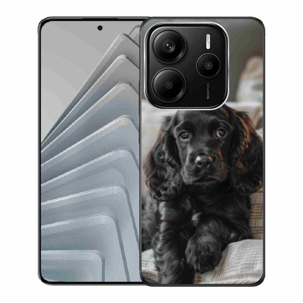 Gélový kryt mmCase na Xiaomi Redmi Note 14 5G - anglický kokeršpaniel