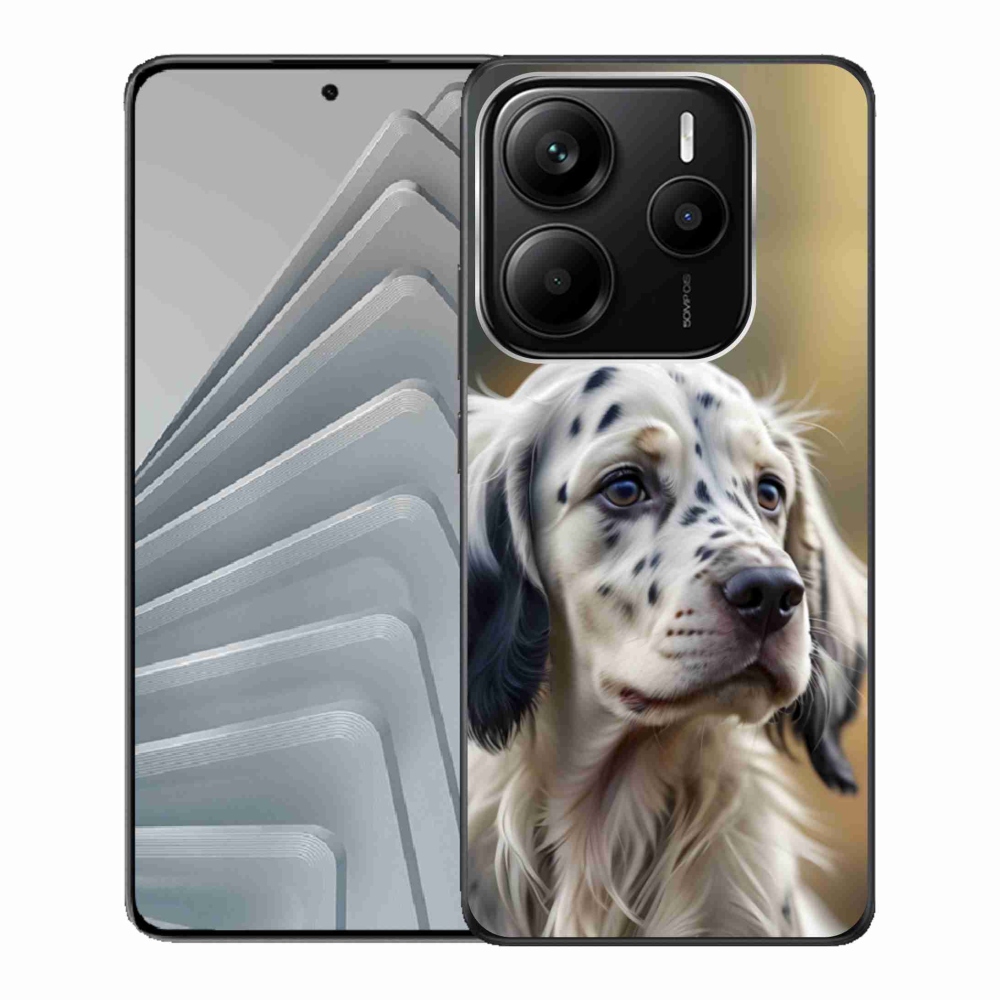 Gélový kryt mmCase na Xiaomi Redmi Note 14 5G - anglický seter